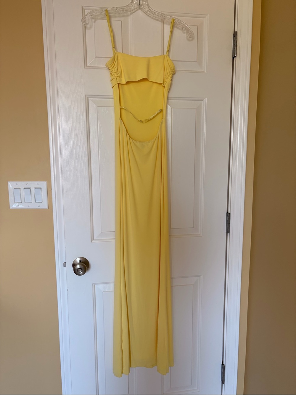 Tiger Mist Yellow Bodycon Dress - Picture 3 of 3